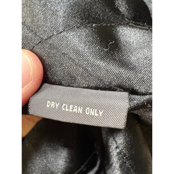 St. John’s Bay Men’s Pea Coat Large Black Wool Blend Classic Winter Jacket - Picture 8 of 9